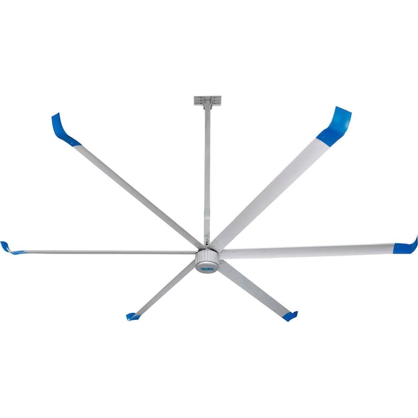 Global Industrial 18ft HVLS Ceiling Fan, BLDC Motor, 259200 CFM, 208/240V 293045 - main